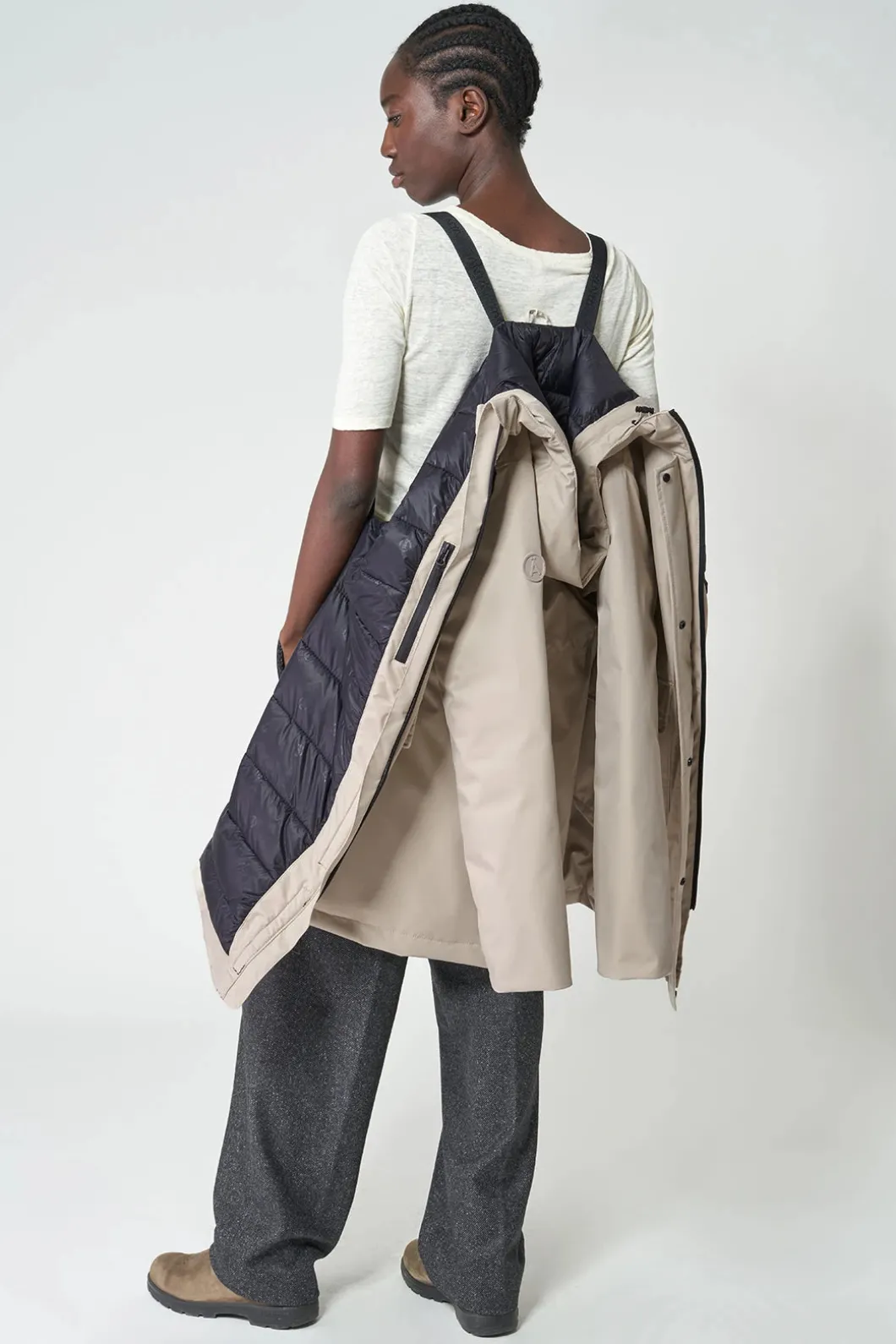 Fashion Kar Mujer Abrigos Acolchados